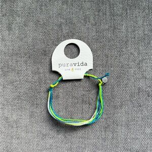 Pura Vida Blue and Green Bracelet